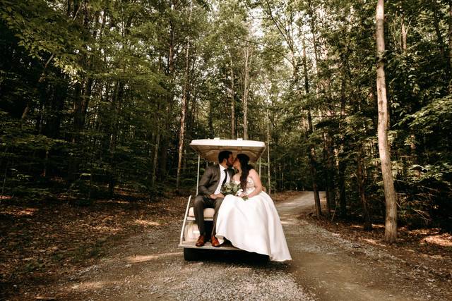 Golf cart ride included