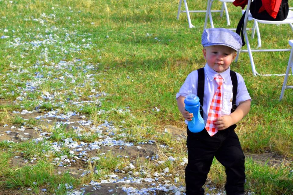 Ring-bearer Stealing The Show