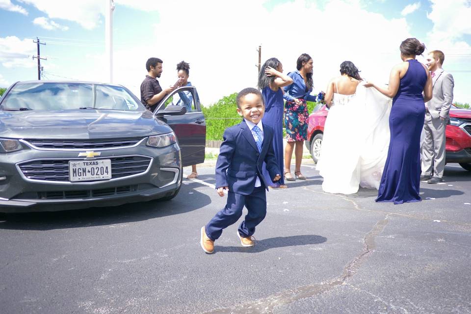 The Ring Bearer Was So Cute!