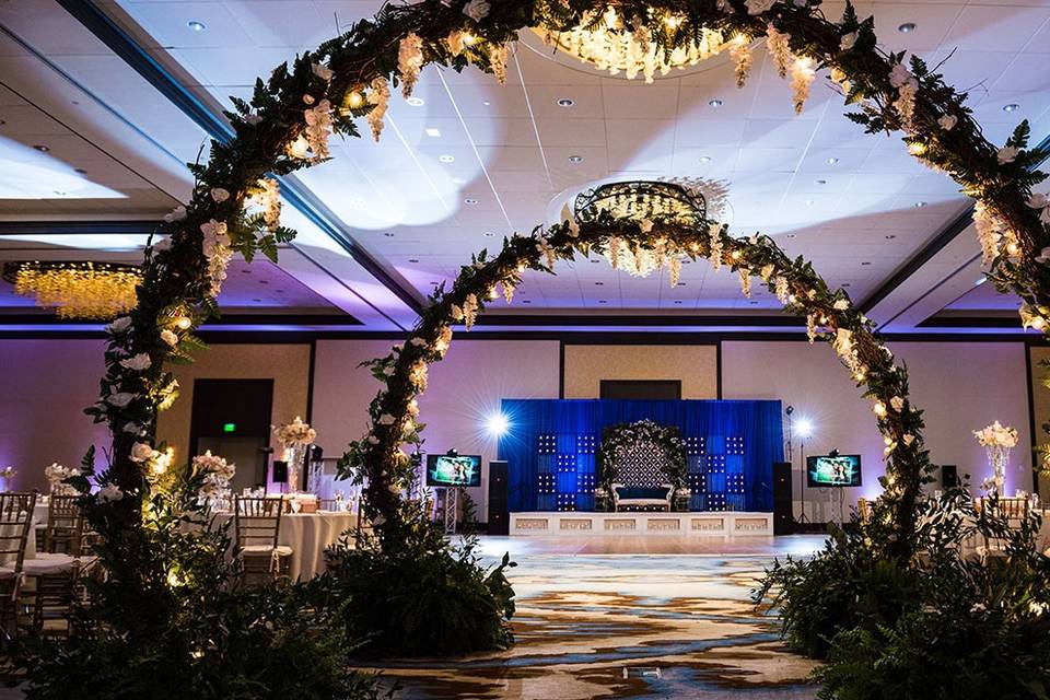 Ballroom Wedding Reception