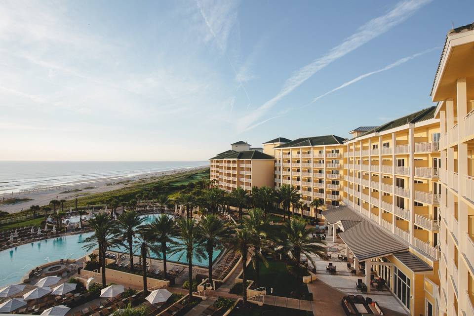 Oceanside guestroom view