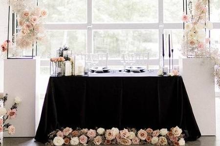 Babys breath sweet table