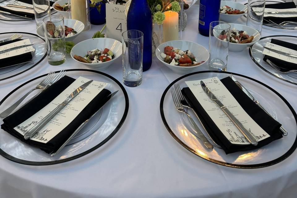 Reception Set Up
