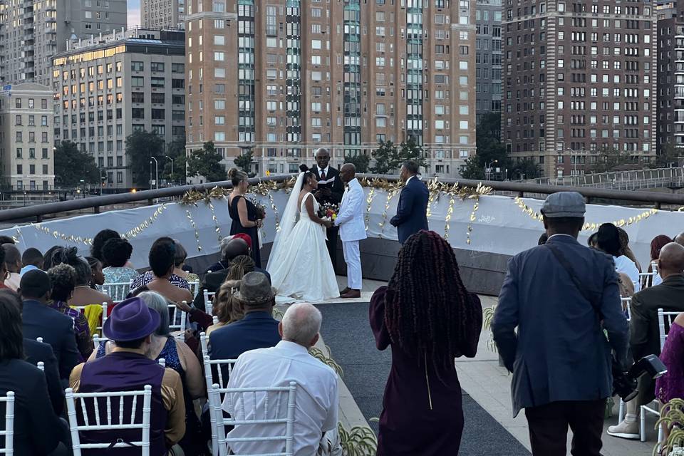 Ceremony on the Boat Pier