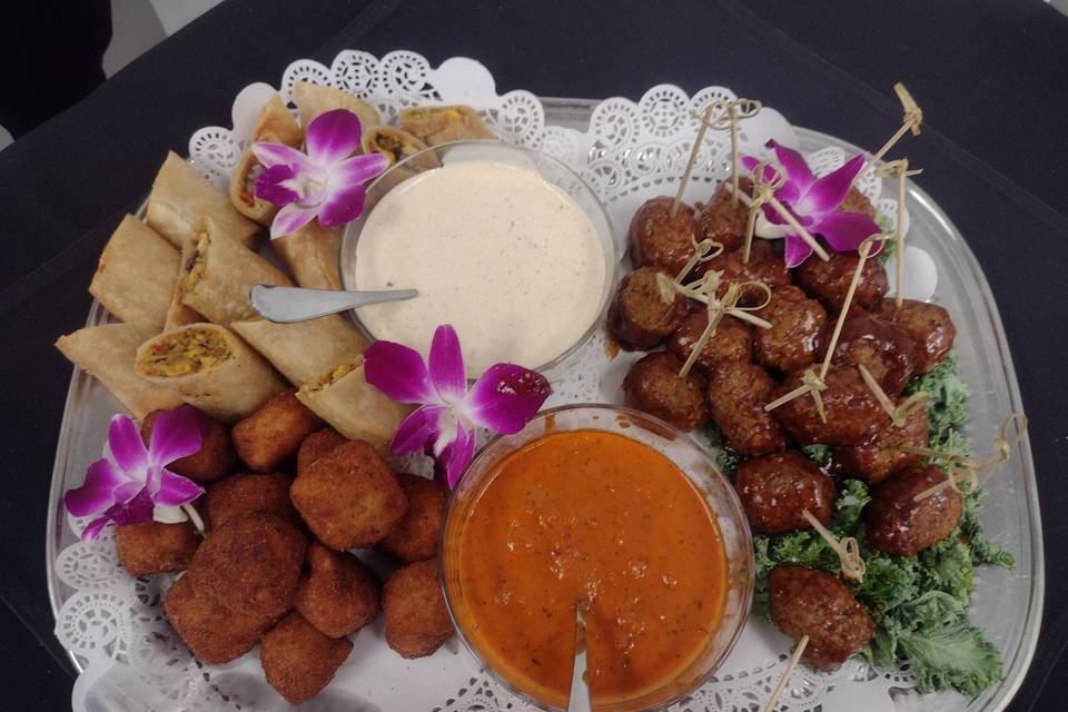 Apps Platter for Bridal Party