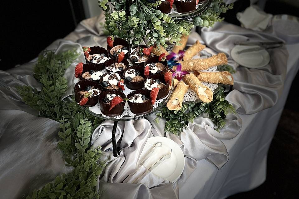 Italian Desserts Display