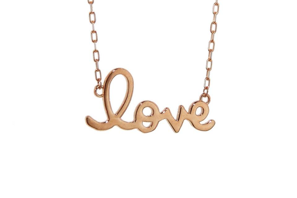This everyday necklace from designer Sydney Evan is composed of 14 karat rose gold with a 5/8