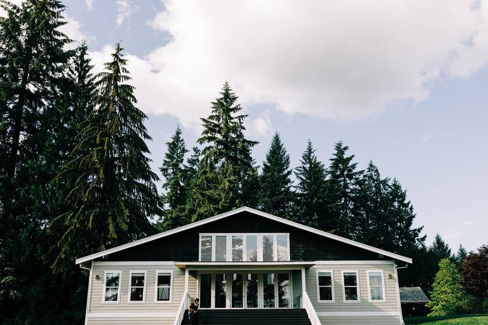 The Lodge stairs