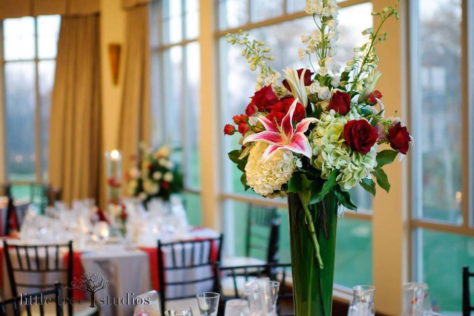 Flower centerpiece
