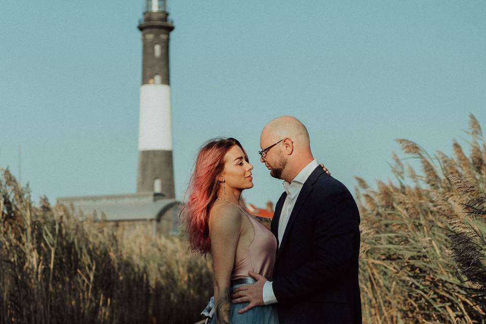 WEDDING NEAR LIGHTHOUSE
