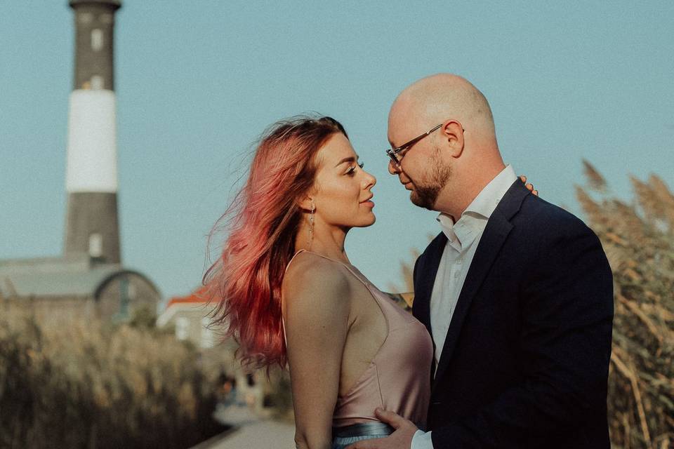 WEDDING NEAR LIGHTHOUSE