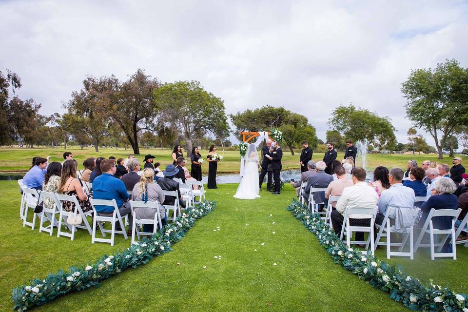 Ceremony walk