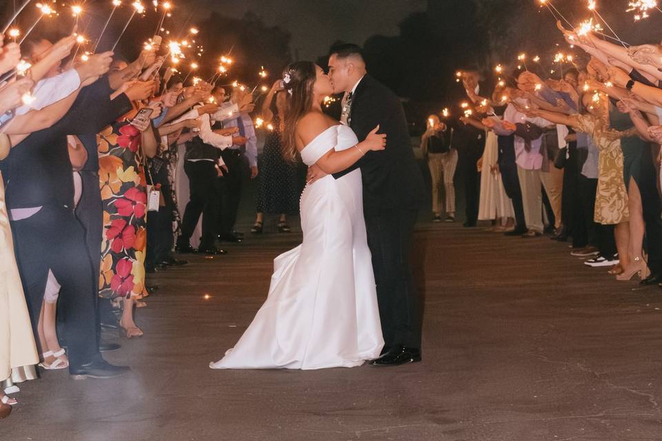 Sparkler send off