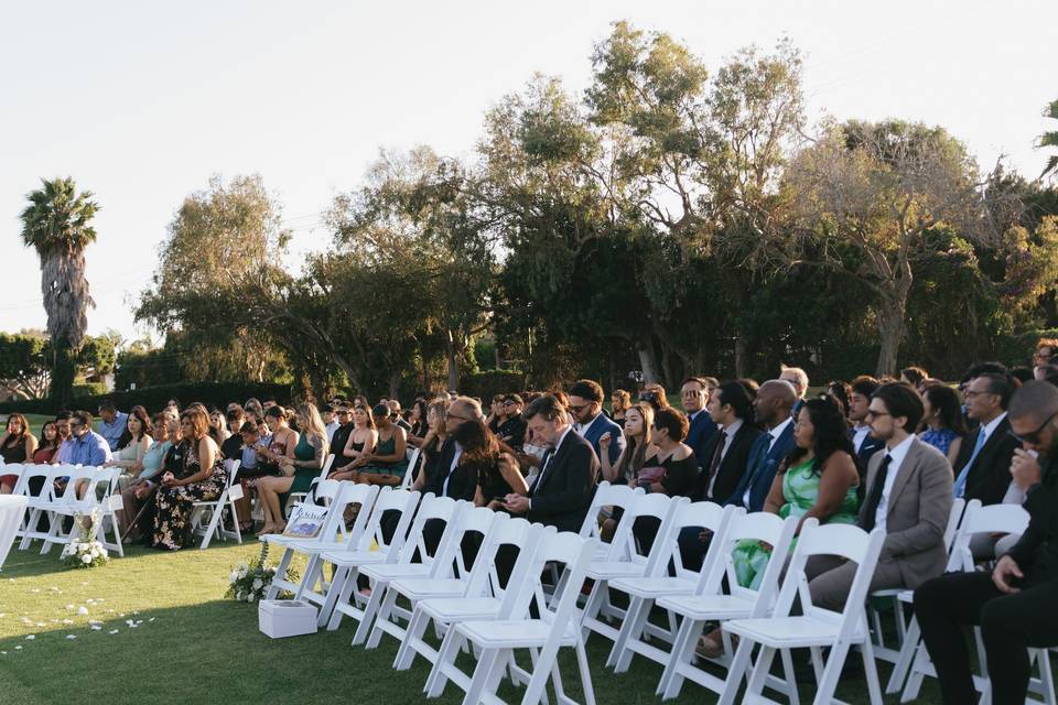 Ceremony set-up