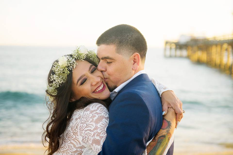 Balboa pier elopement