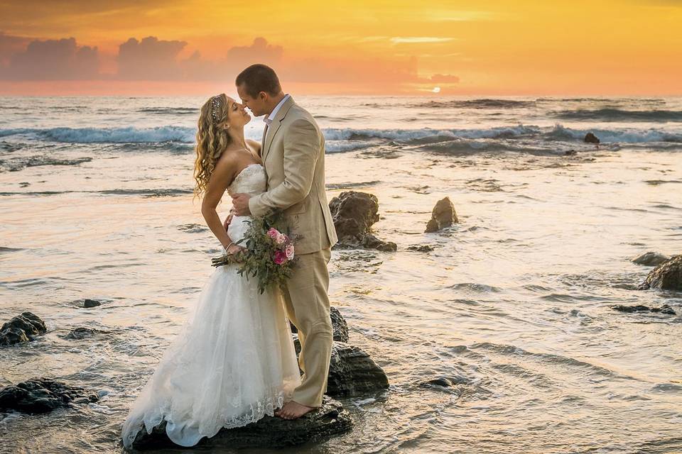 Dana point beach elopement