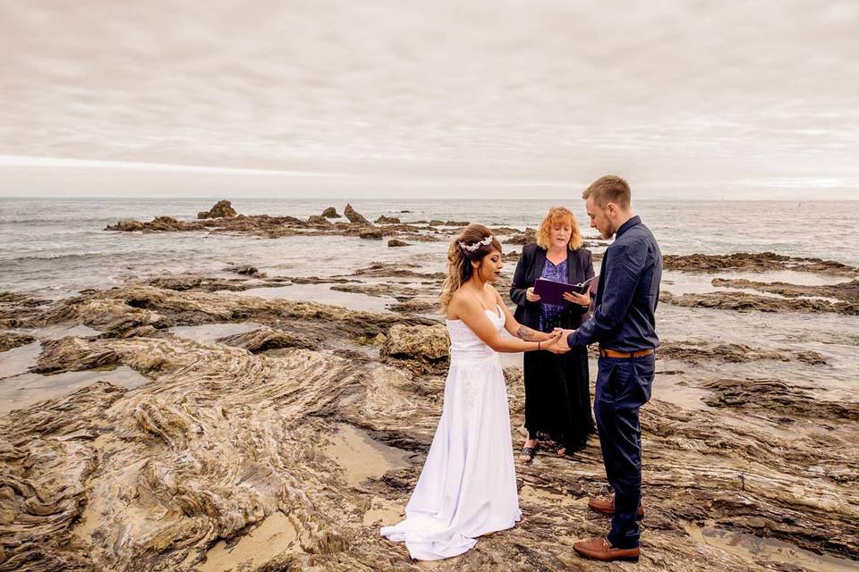 Beautiful Beach Elopement