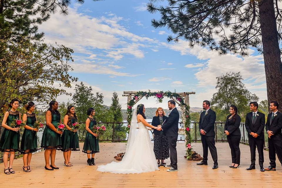 Lake Arrowhead Resort Wedding