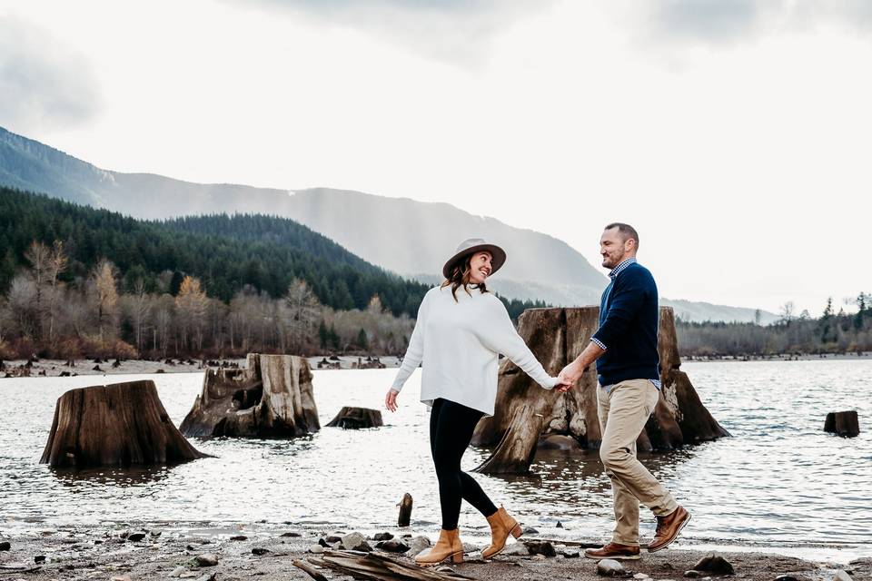 Engagement Session Snowy WA