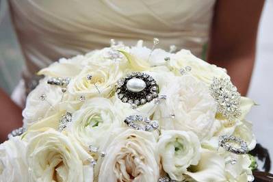 Stunning bouquet by KG Designs for a November bride.