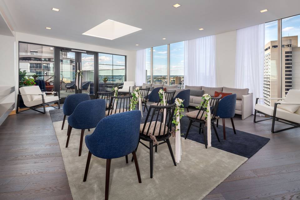 Obervation Lounge Ceremony