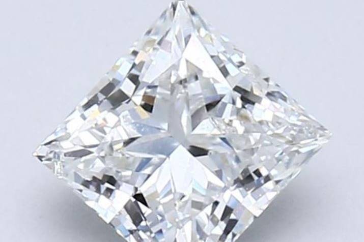 Princess Diamond 1.01 Ct D SI2