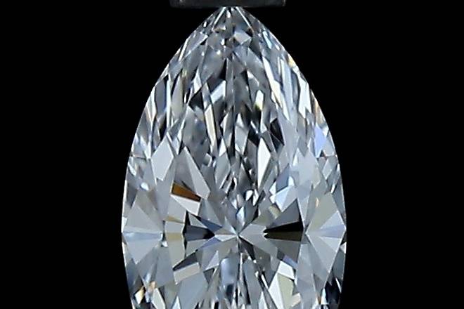 Marquise Cut 0.41Ct D IF