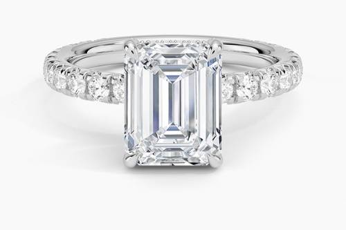 Emerald Cut Engagement Ring