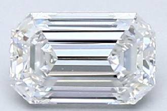 Emerald Diamond 0.37Ct D VVS