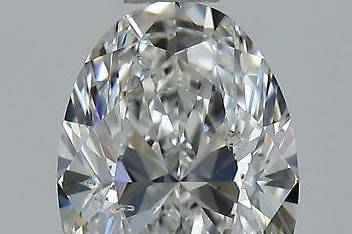 Oval Diamond 0.90Ct G SI1