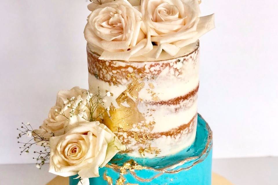 Semi-naked cake