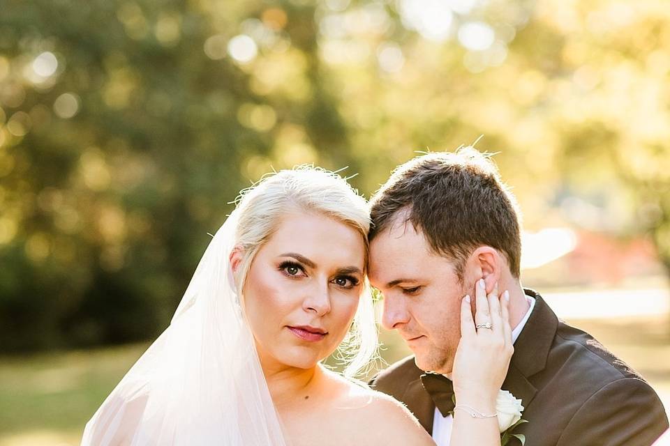 Bride and Groom - Cedar Hall