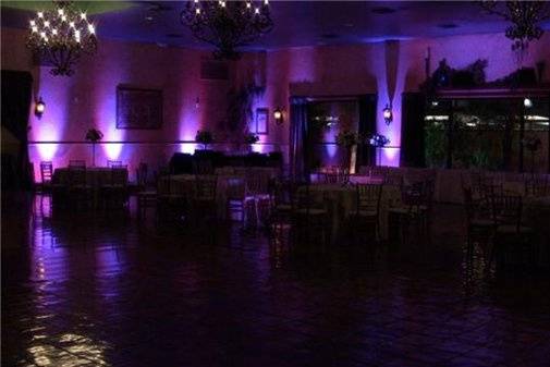 Ashley Manor with Uplighting