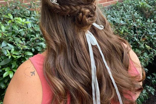 Wedding hair