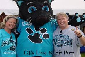 DJ's Live working with Sir Purr!