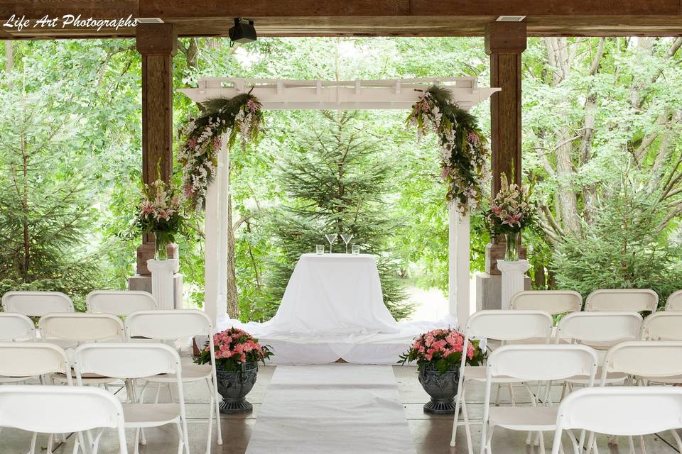 Outdoor Ceremony setup