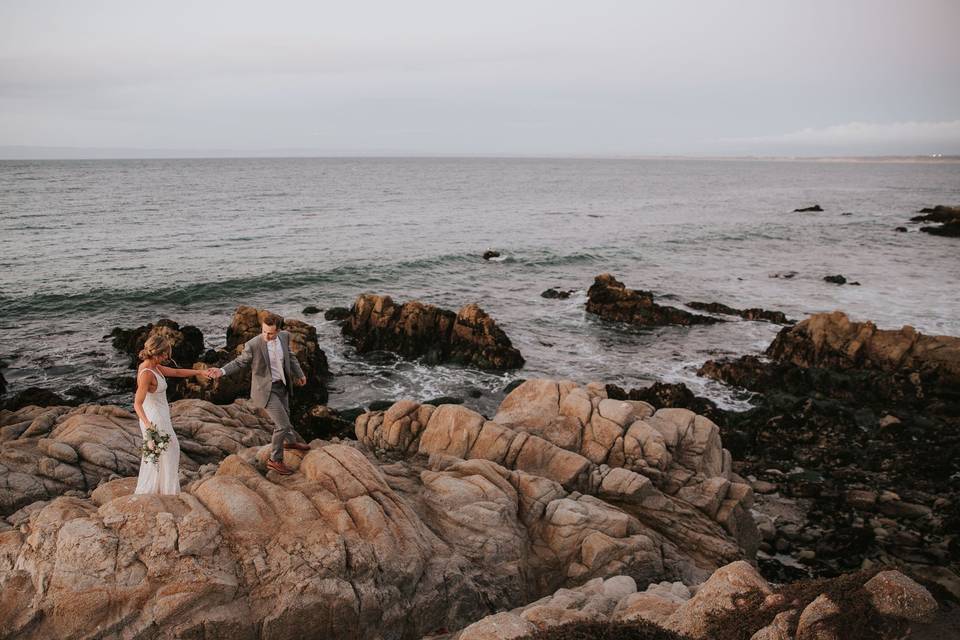 Tess+John // Lovers Point, CA