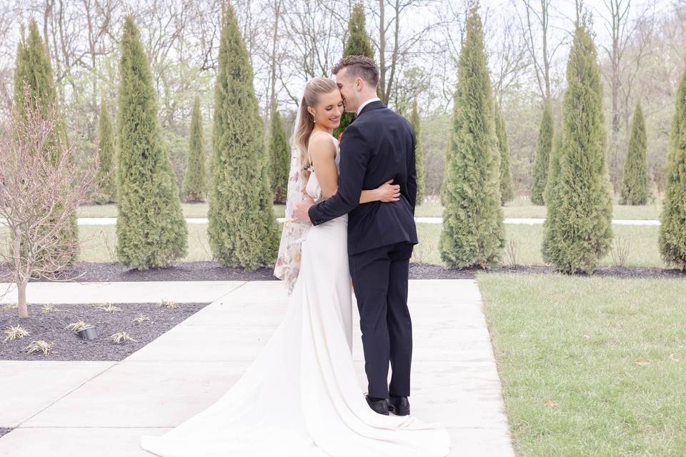 Couple in the Garden