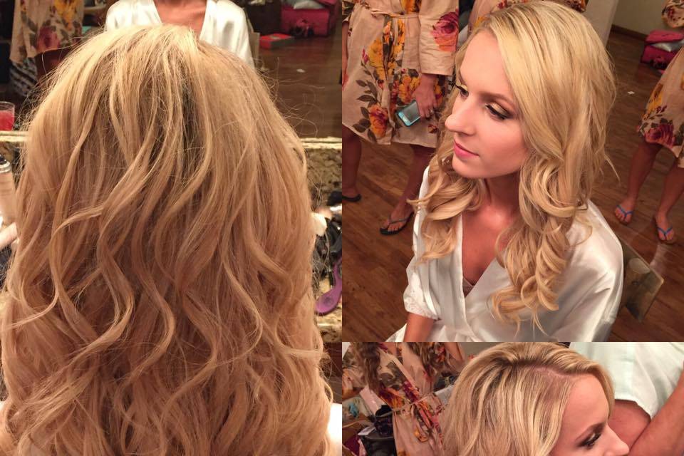 Soft curls with extensions