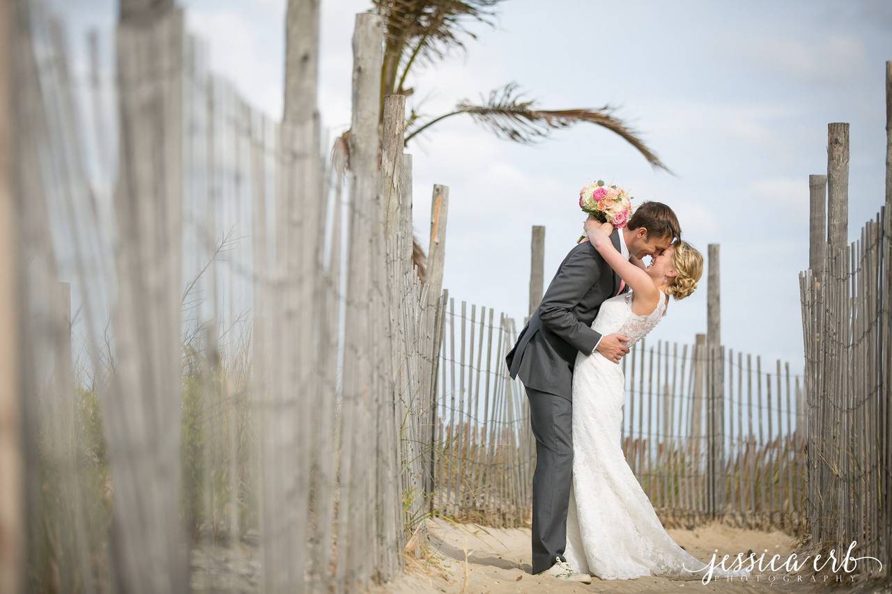 Amanda & Bryan at The Sea Shell Resort & Beach Club - New Jersey Bride