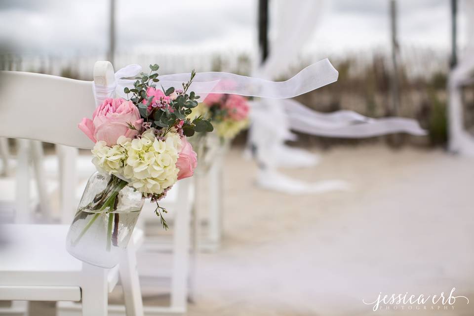 Amanda & Bryan at The Sea Shell Resort & Beach Club - New Jersey Bride