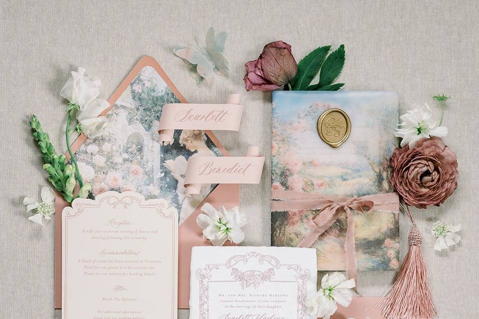 Custom Wedding Invitation