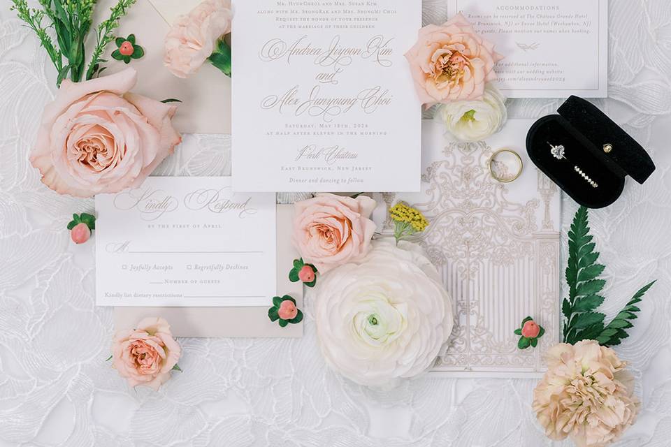 Custom Wedding Invitation