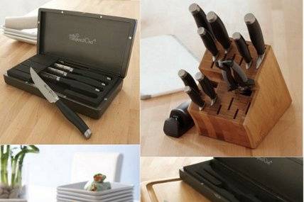 Pampered chef knife block - household items - by owner - housewares sale -  craigslist