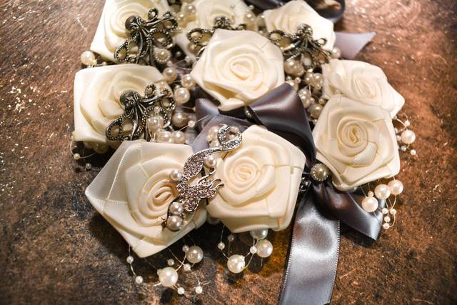 Custom Ribbon Florals