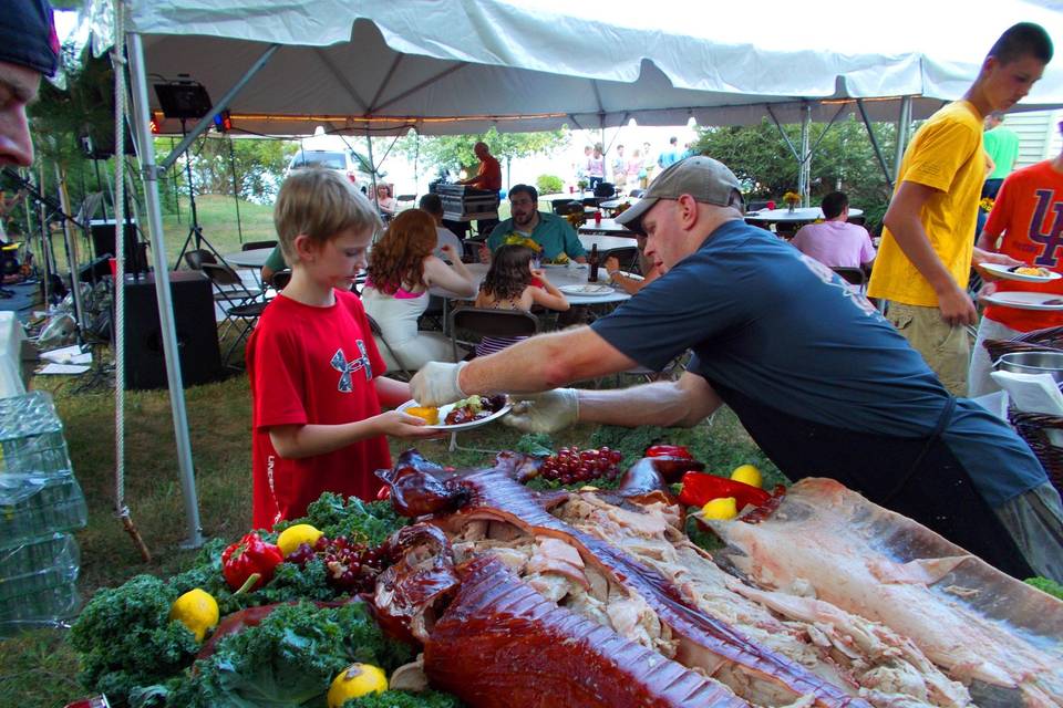 Dinosaur Bar-B-Que