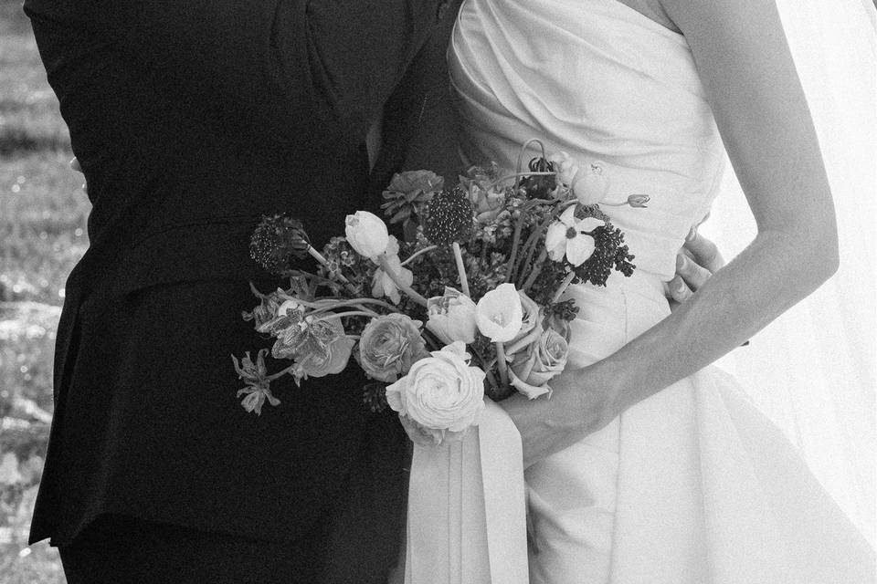 Bride and Groom at Zenia