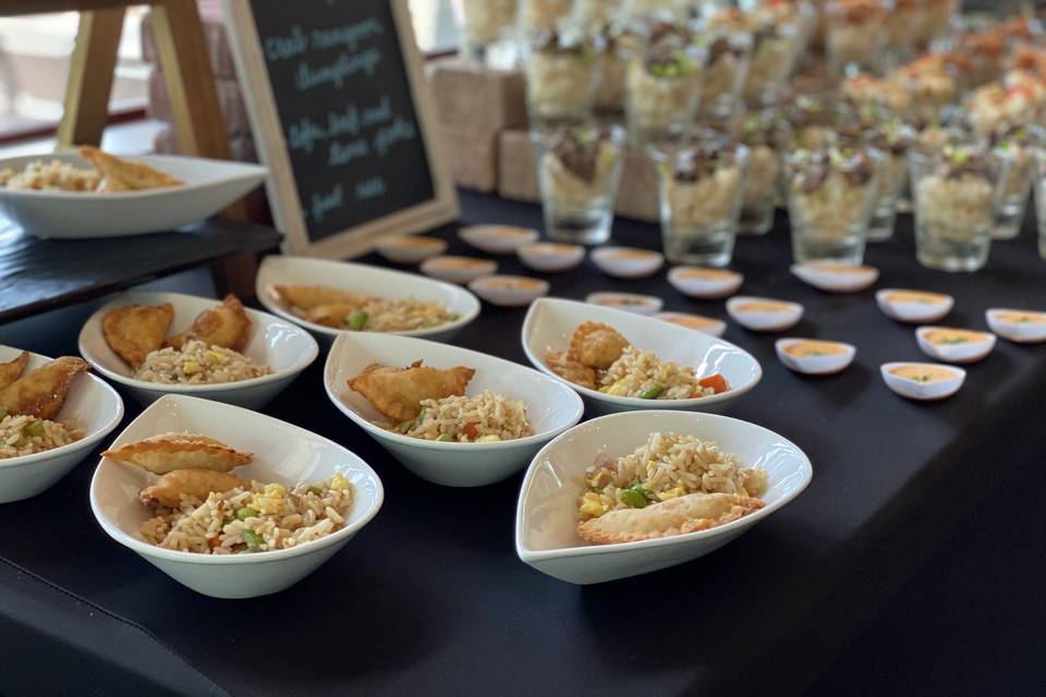 Wedding Food Display