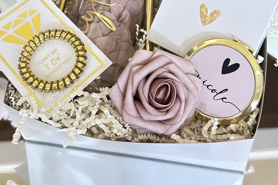 Dusty Rose Proposal Gift Box