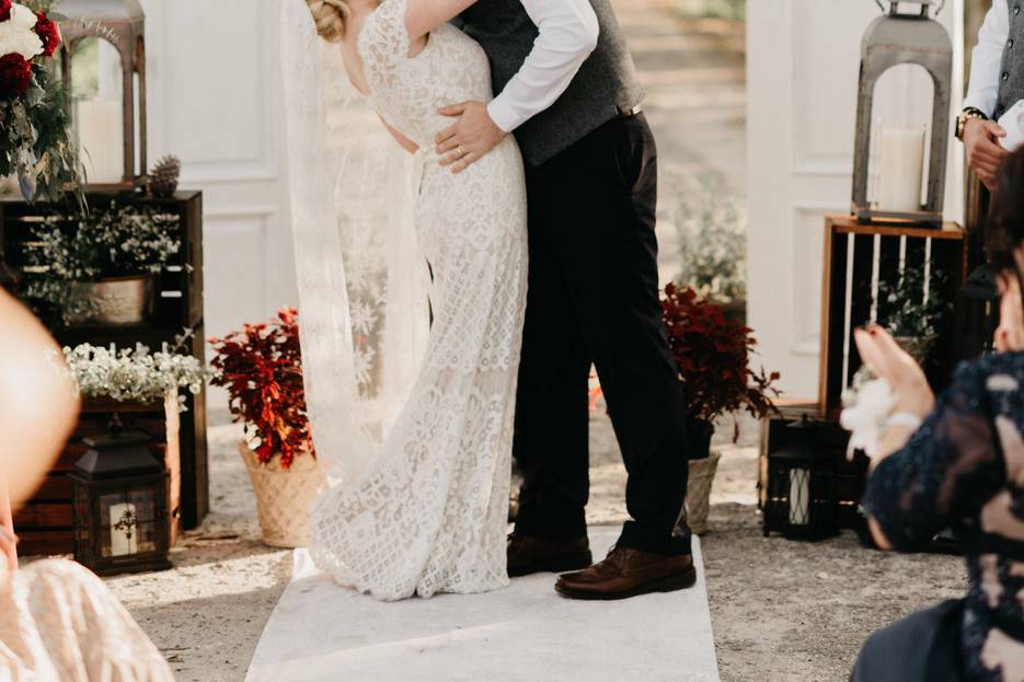 Eucalyptus Lane ceremony